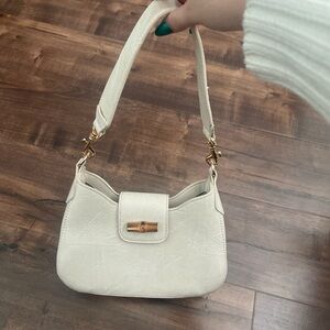 Elegant Cream Handbag